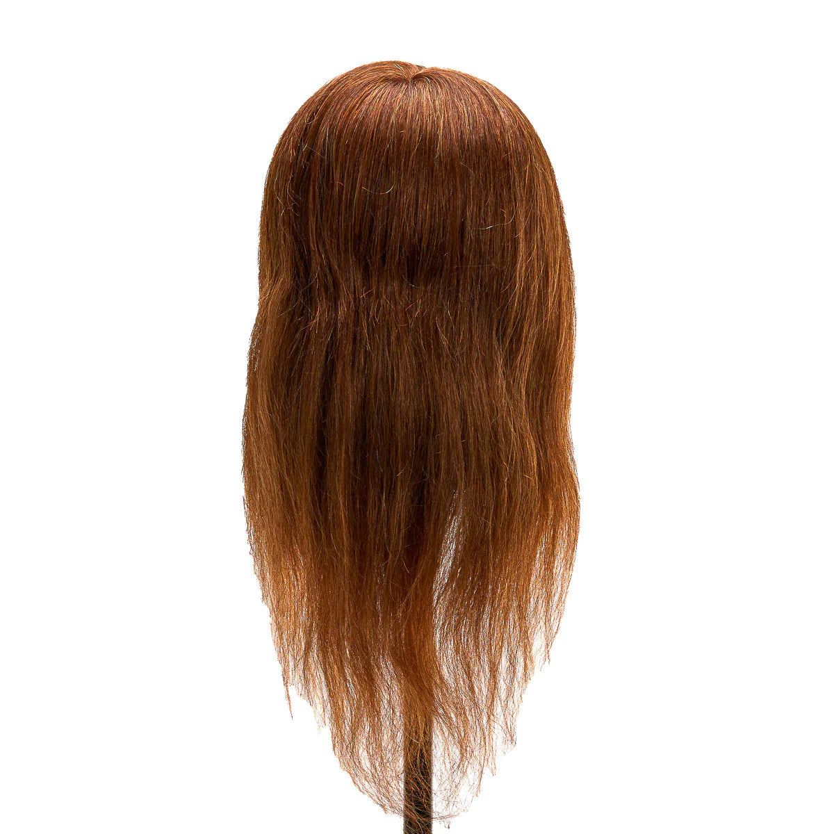 Gabbiano WZ1 hairdressing training head, natural hair, color 4#, length 20"