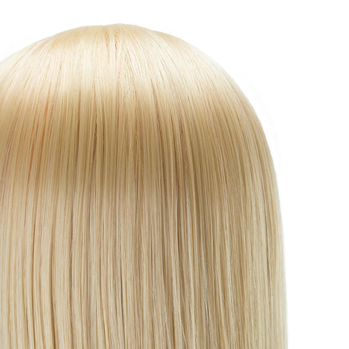 Gabbiano WZ2 hairdressing training head, synthetic hair, color 613#, length 24" 