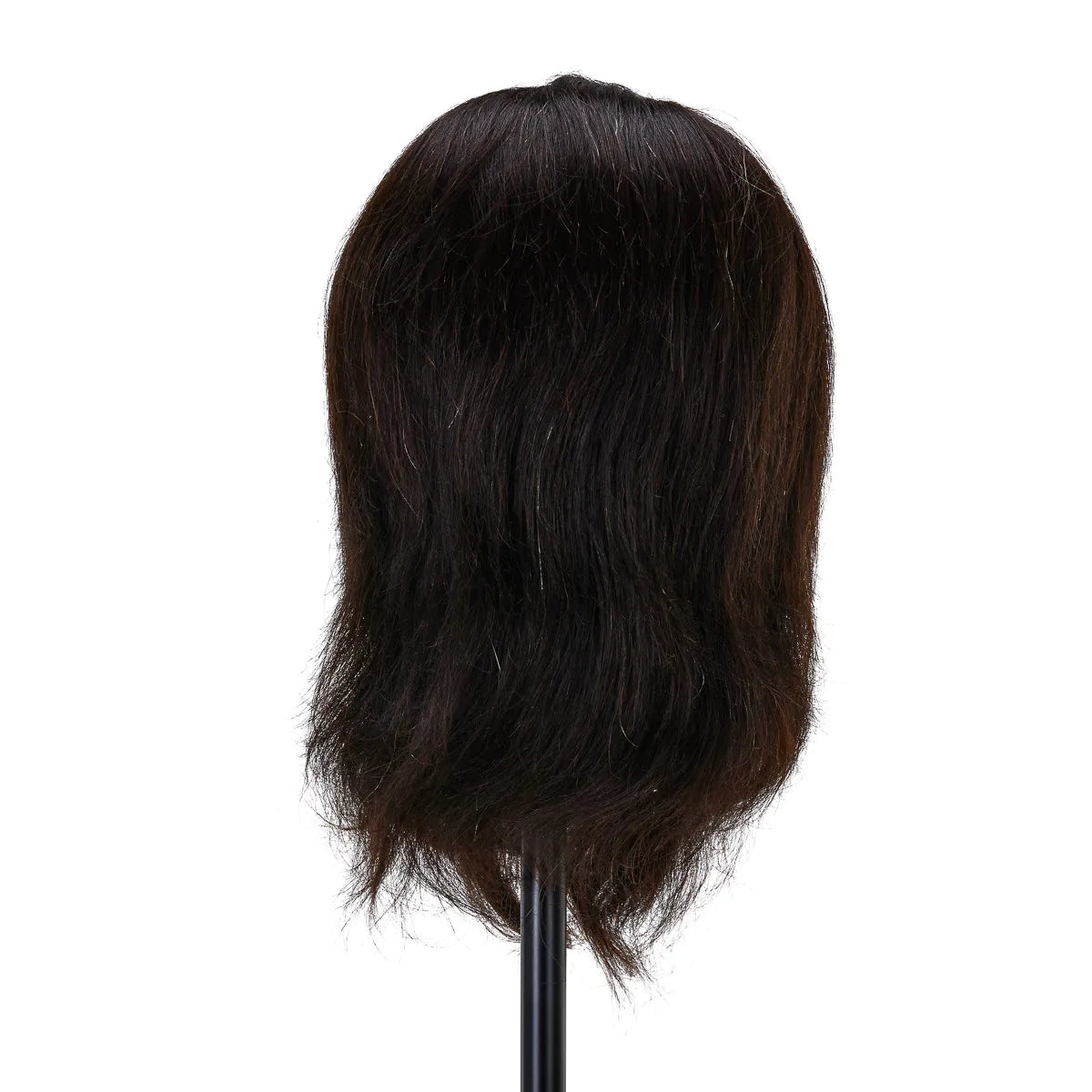 Gabbiano WZ4 training head with beard, natural hair, color 1#, length 8"+6" 