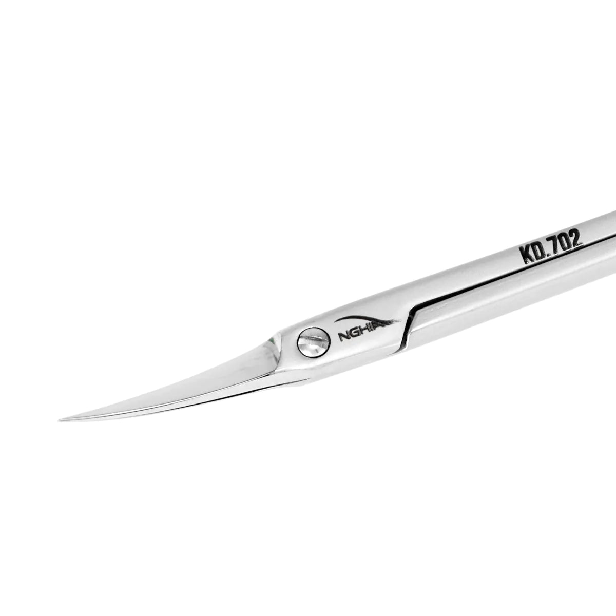 Tijeras para Cutículas Nghia Export KD.702 | Acero Inoxidable y Hoja Curva de 23,5 mm