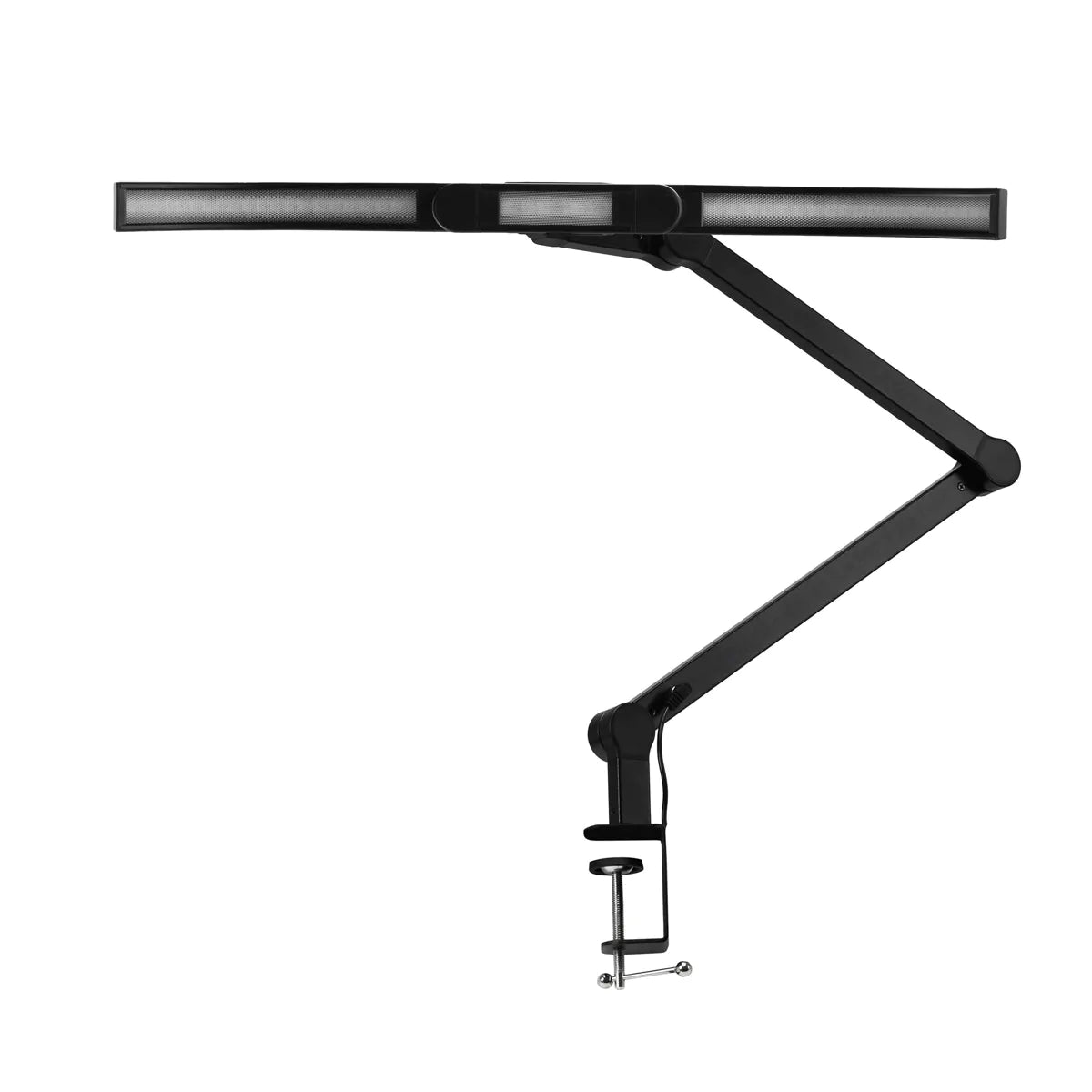 Lampe de traitement manucure Glow L05 coudée pour table, noire