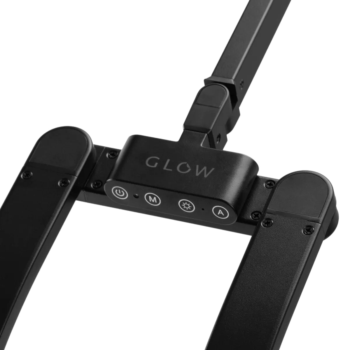 Lampe de traitement manucure Glow L05 coudée pour table, noire