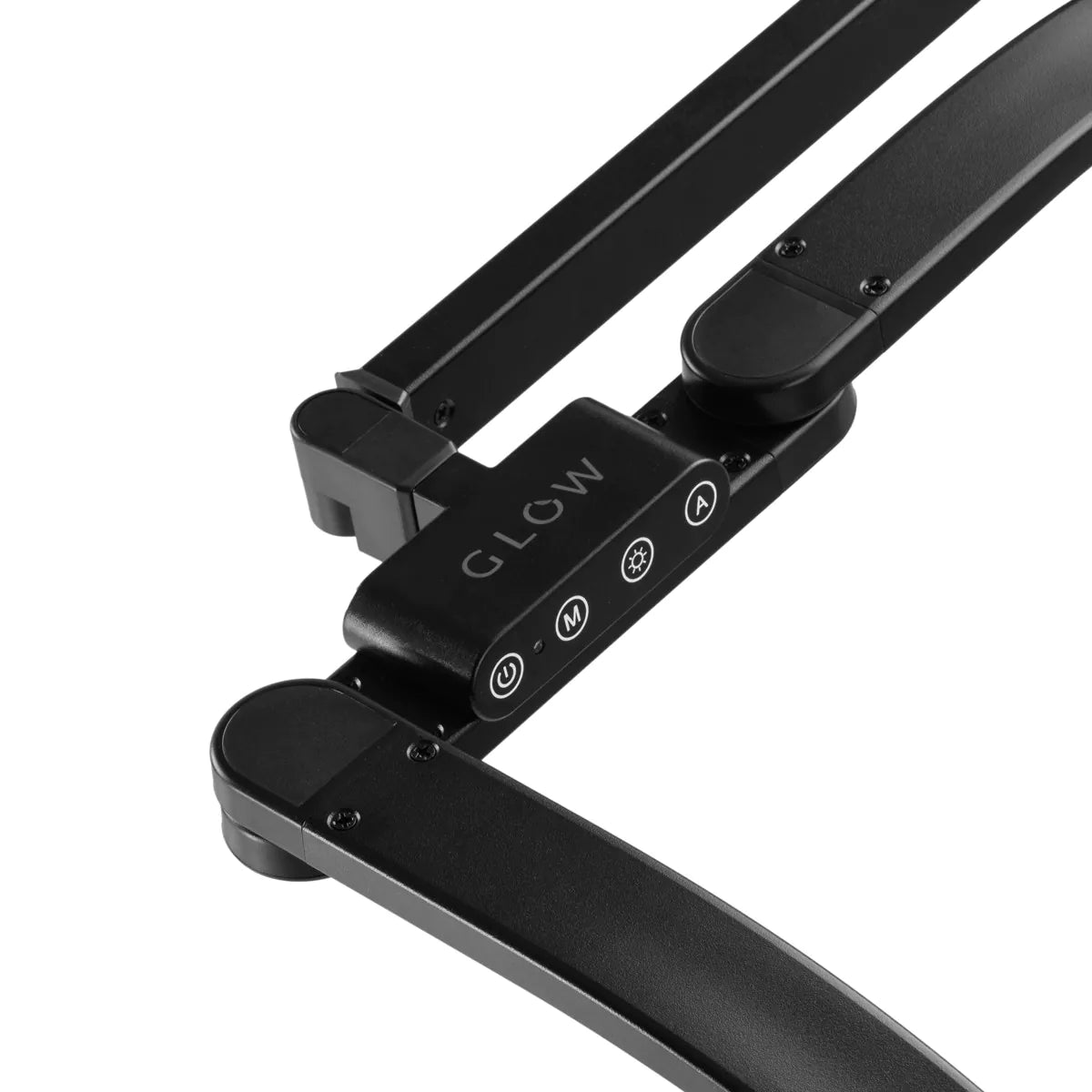 Lampe de traitement manucure Glow L05 coudée pour table, noire