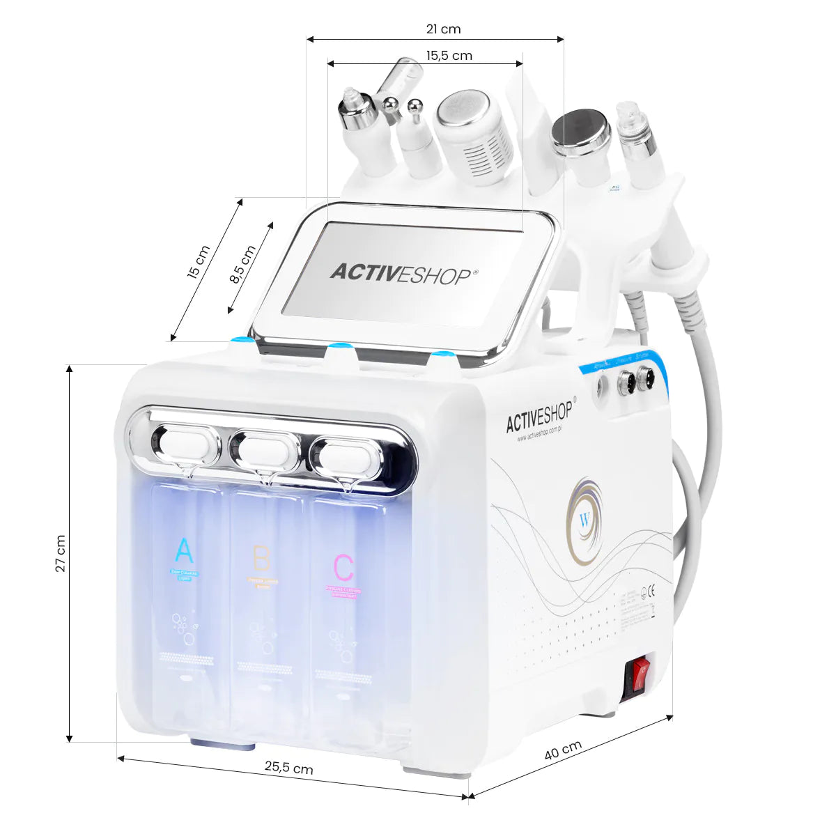 Dispositivo multifuncional 6-en-1 Hydrogen H2+