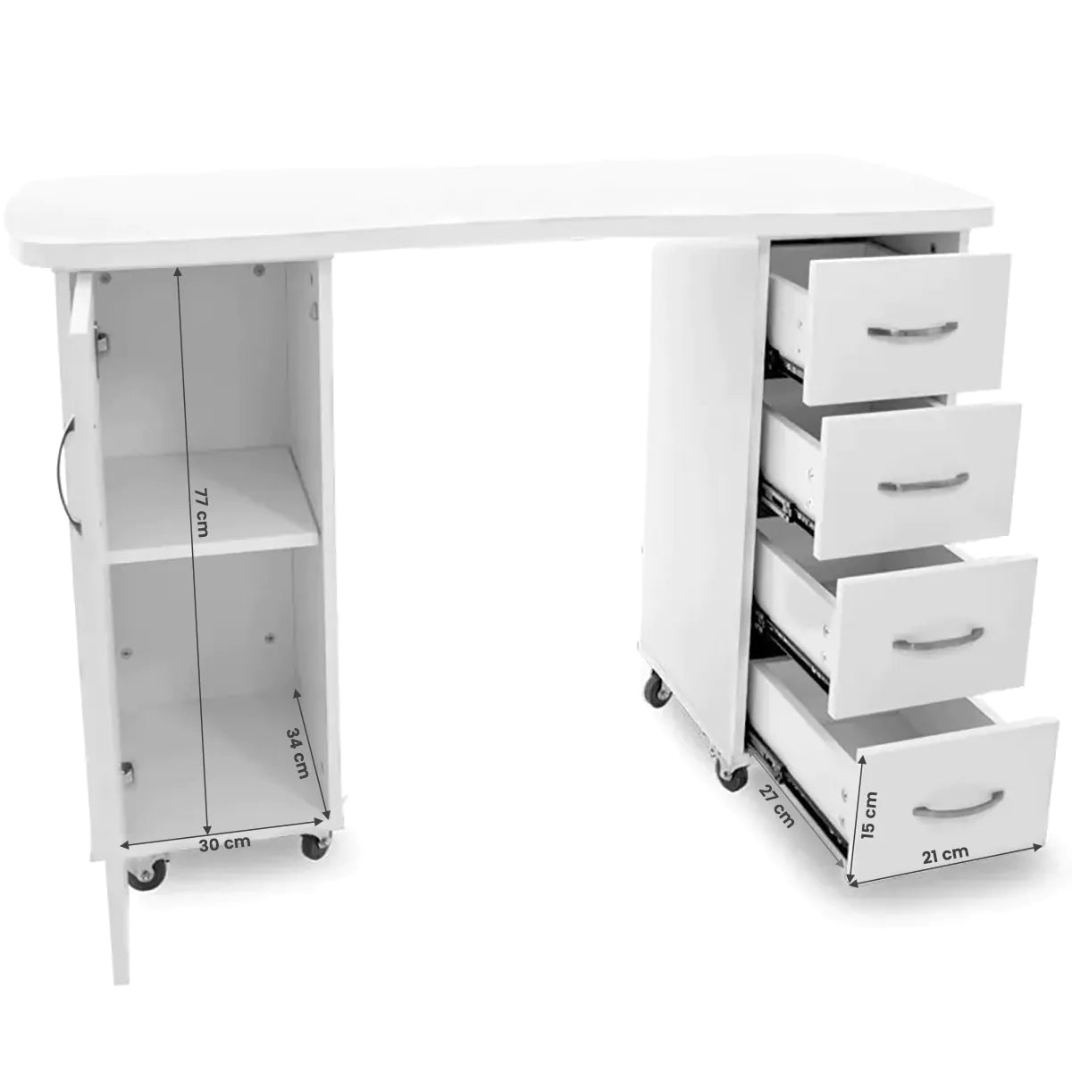 Professional manicure table mod. 2027