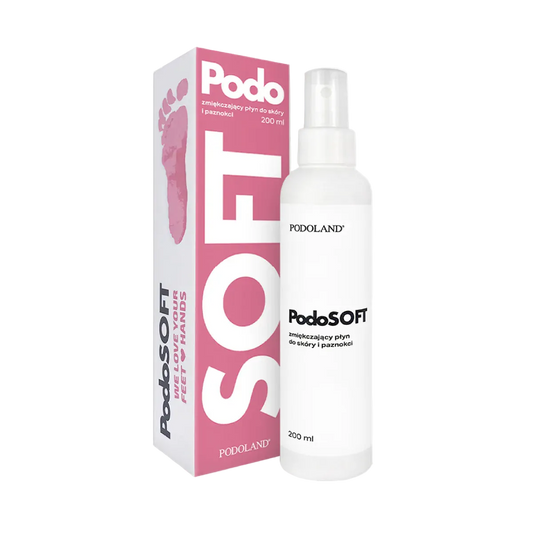 Loción emoliente para piel y uñas PodoSoft 200 ml