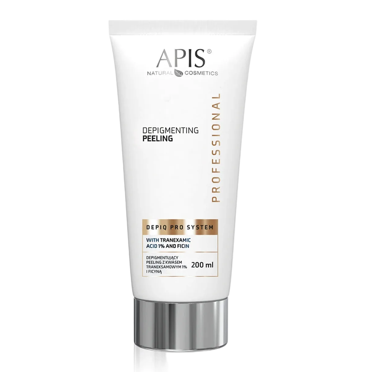 DEPIQ PRO SYSTEM Peeling Despigmentante con Ácido Tranexámico 1% y Ficina, 200 ml