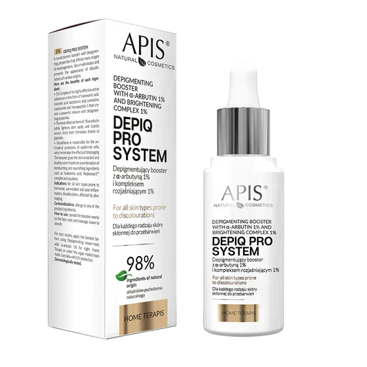 Booster despigmentante con α-Arbutina 1% y complejo aclarador 1%, 30 ml