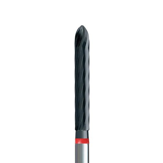 Fresa Rotatoria de Alta Precision con Cortes en Espiral para Retirada de Composites y Tratamiento de la Lámina Ungueal