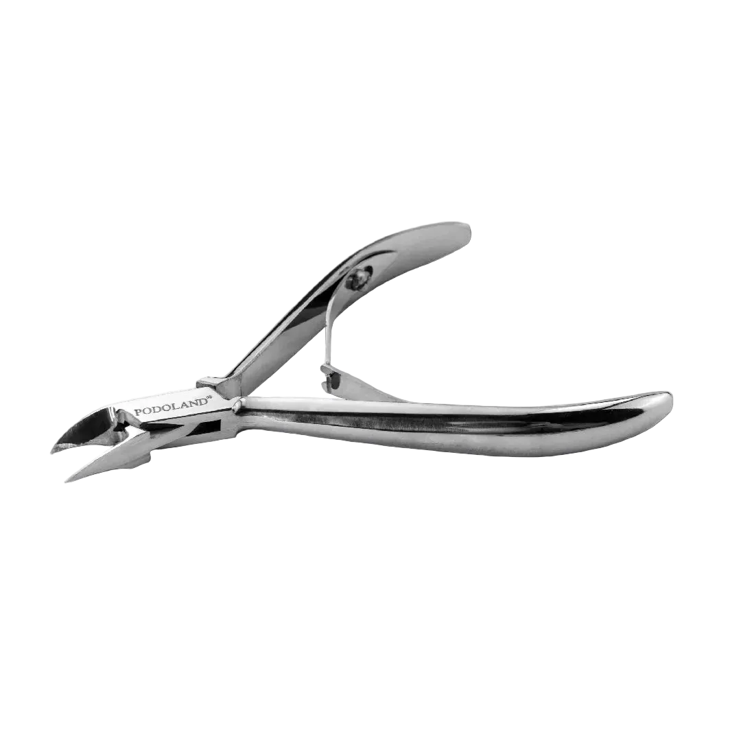 Alicates Profesionales 09 en Acero Inoxidable: Curvatura Semicircular Adaptada al Contorno Natural de la Uña para Niños, Adultos y Geriatría
