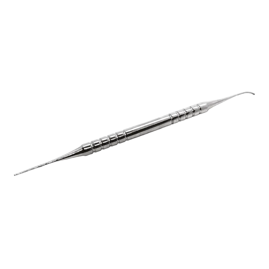 Lima Angular Podológica Doble Punta | Instrumental Profesional Esterilizable