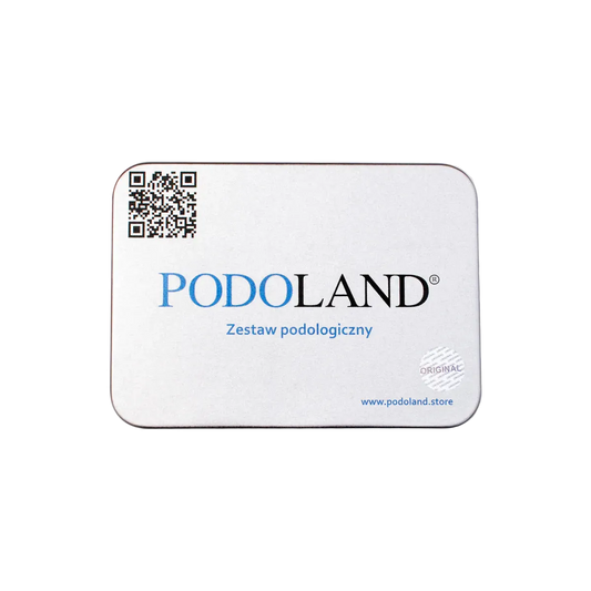 Podoland Set podológico profesional - cortauñas, aplicador y tamponado