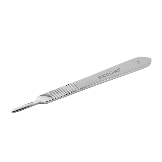 Mango de Bisturí Profesional en Acero Inoxidable: Compatible con Hojas Nº 10–17 (123 mm)