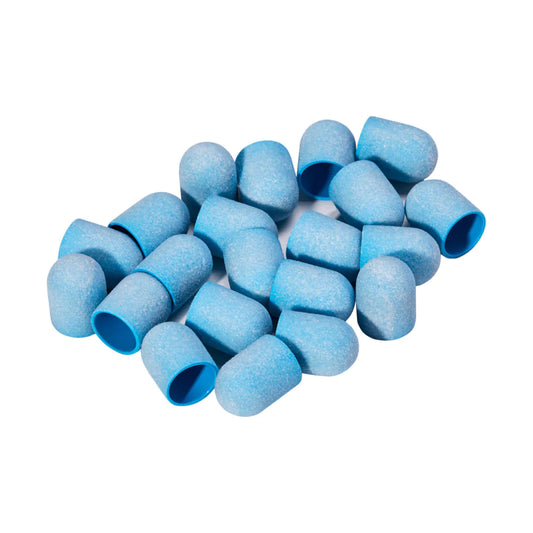 Abrasive caps 10 mm, 10 pcs.