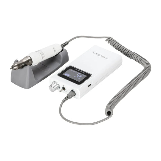 Torno Portátil para Manicura Saeyang Marathon K35S con Pieza de Mano Brushless BS30S (30.000 RPM)
