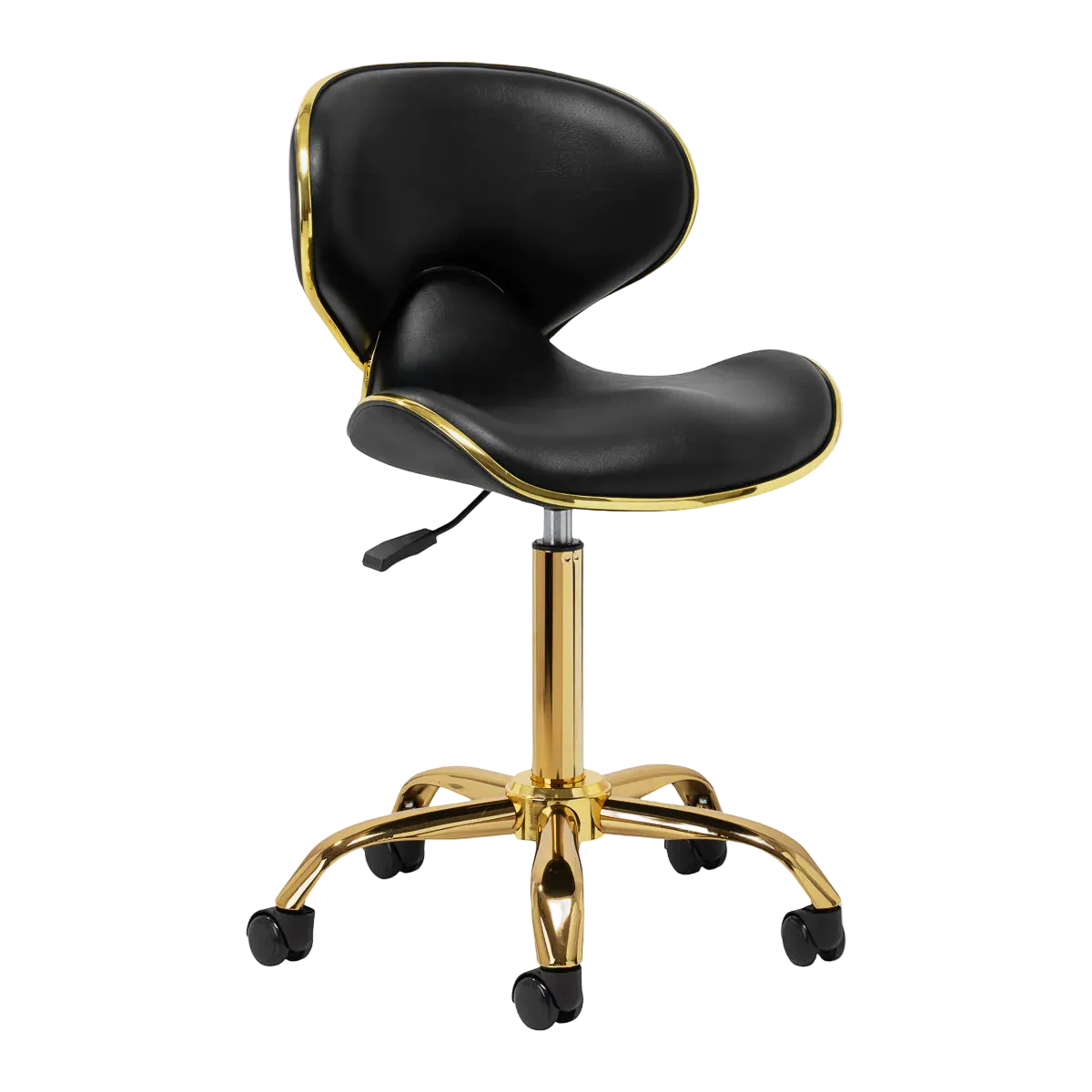 Silla con respaldo ergonómico Q-4599G negro