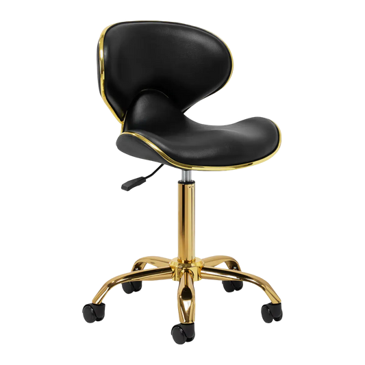 Silla con respaldo ergonómico Q-4599G negro