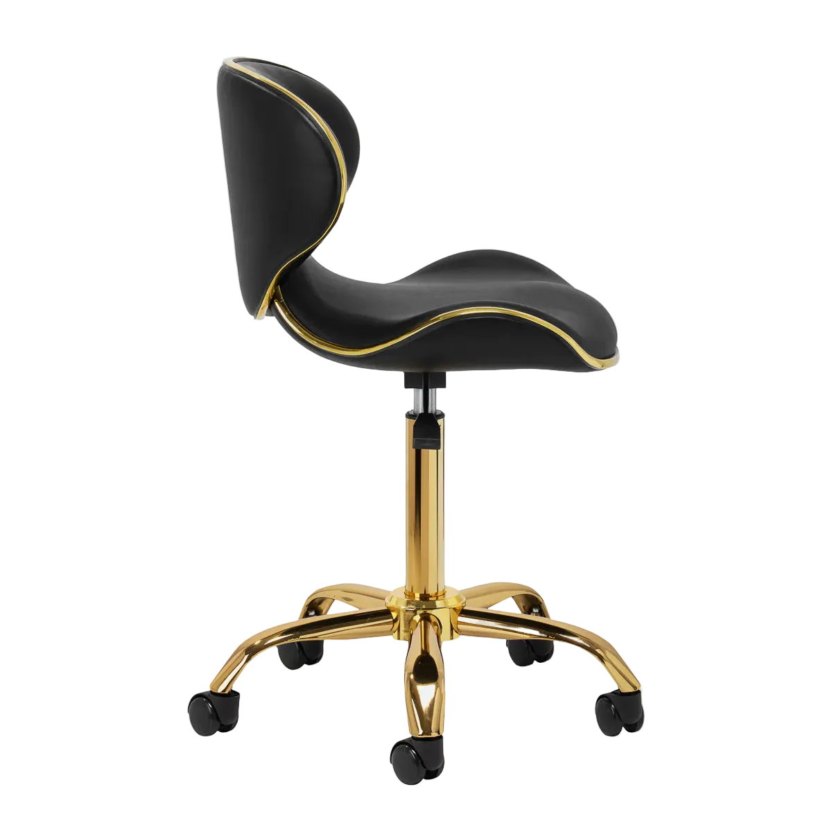 Silla con respaldo ergonómico Q-4599G negro