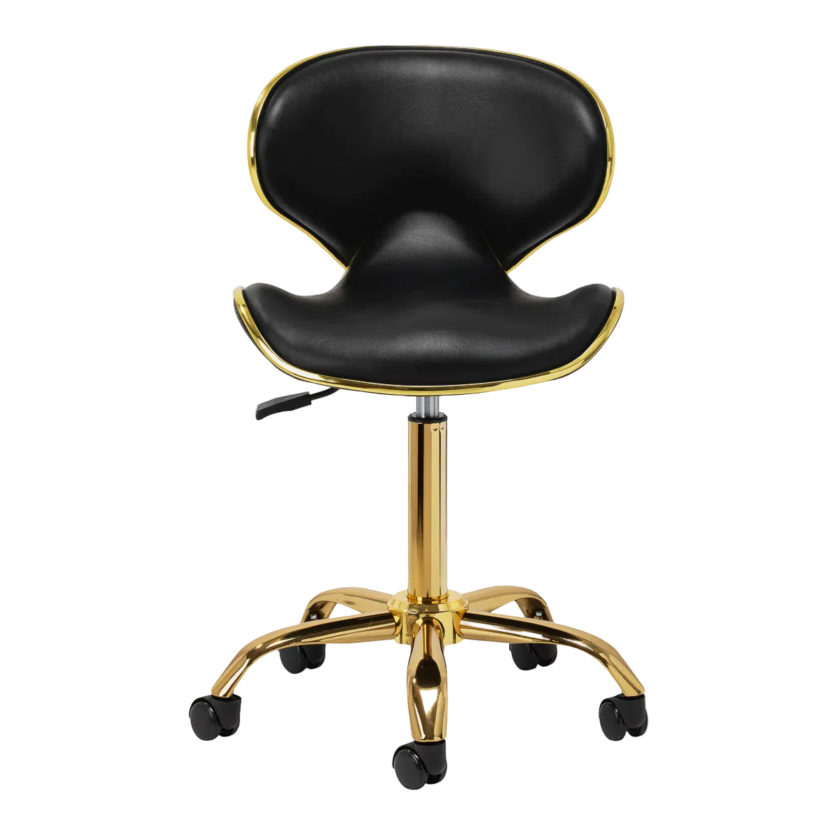 Silla con respaldo ergonómico Q-4599G negro