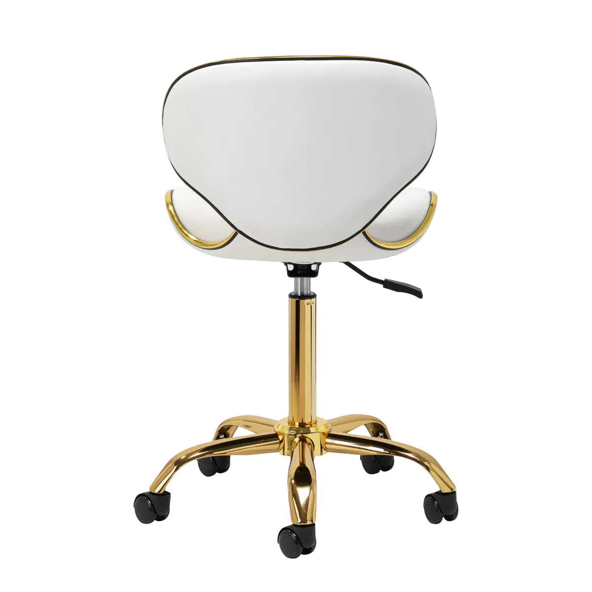 Silla con respaldo ergonómico Q-4599G blanco