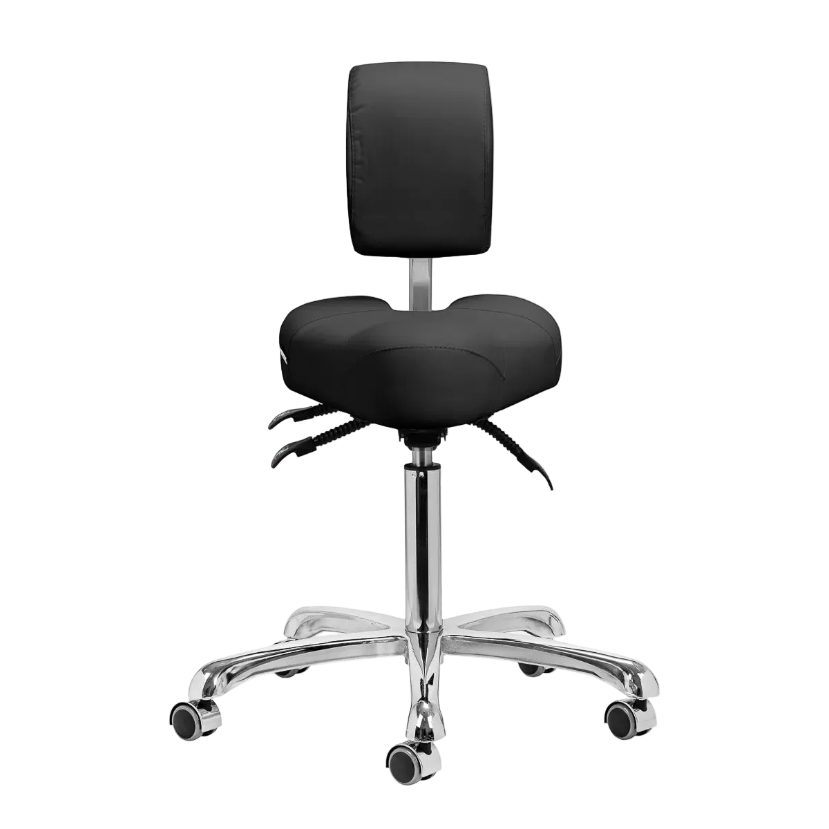 Silla Podológica Ergonómica Giovanni 1005: Triple Ajuste por Pistón de Gas, Soporte Lumbar Activo y Máxima Estabilidad