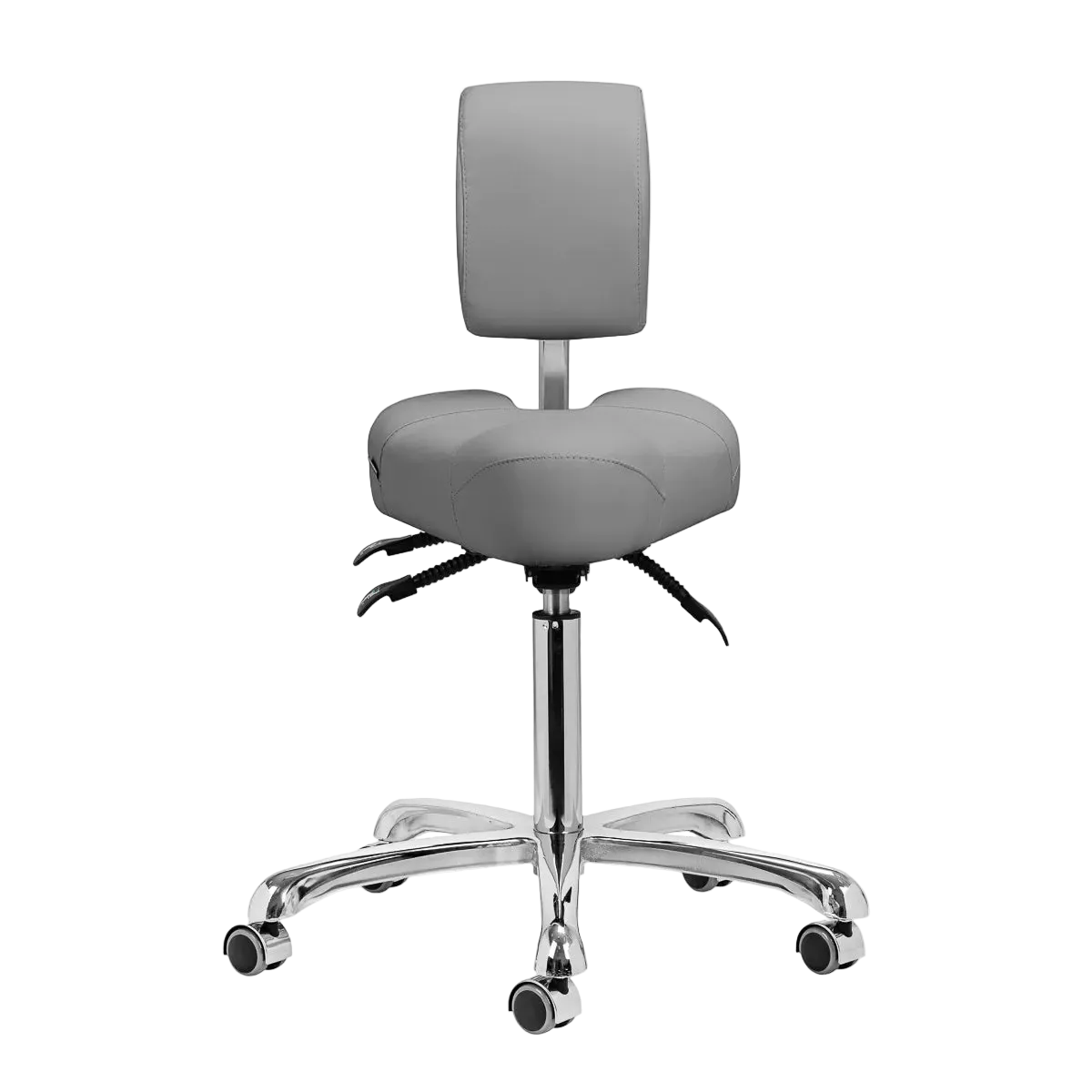 Silla Podológica Ergonómica Giovanni 1005: Triple Ajuste por Pistón de Gas, Soporte Lumbar Activo y Máxima Estabilidad