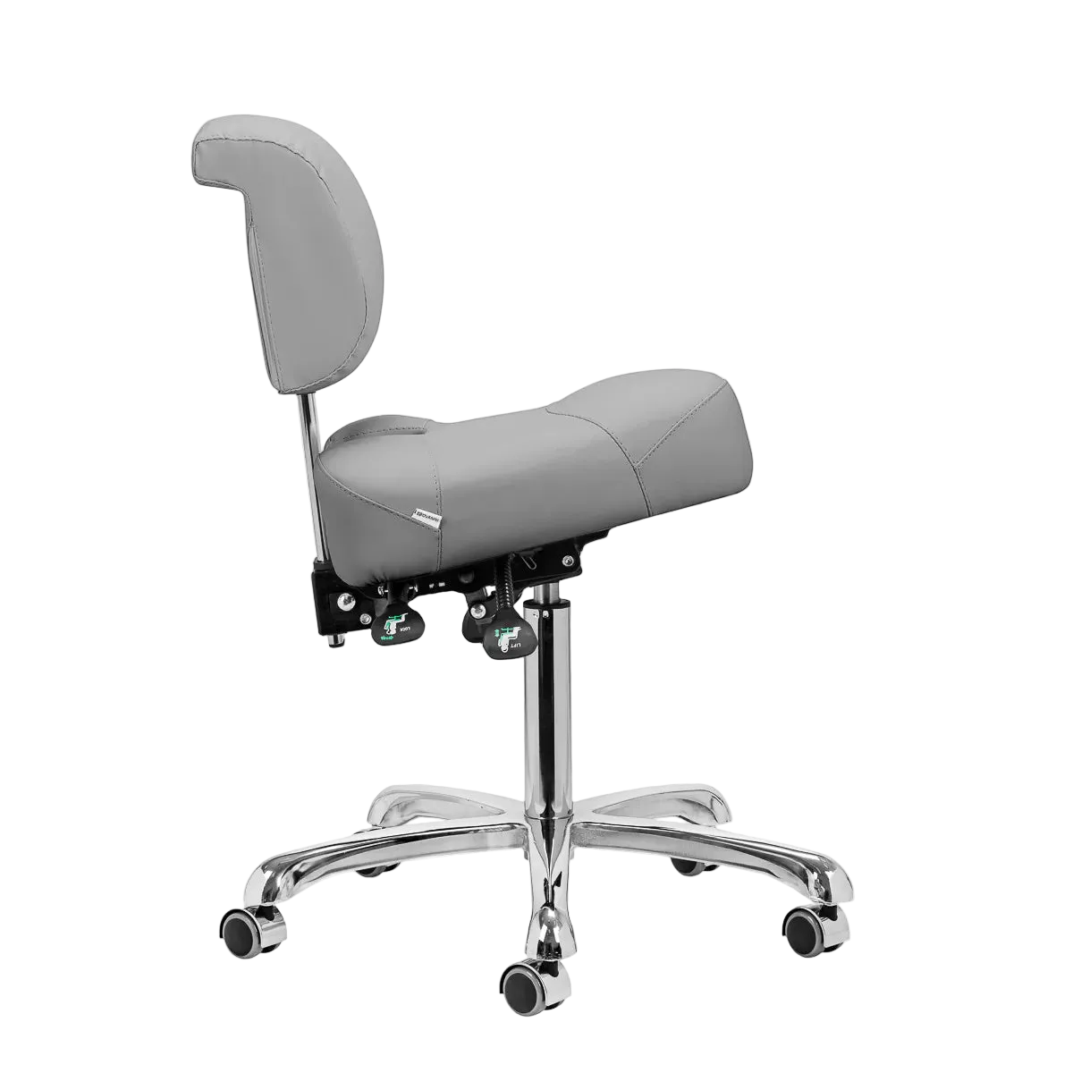 Silla Podológica Ergonómica Giovanni 1005: Triple Ajuste por Pistón de Gas, Soporte Lumbar Activo y Máxima Estabilidad