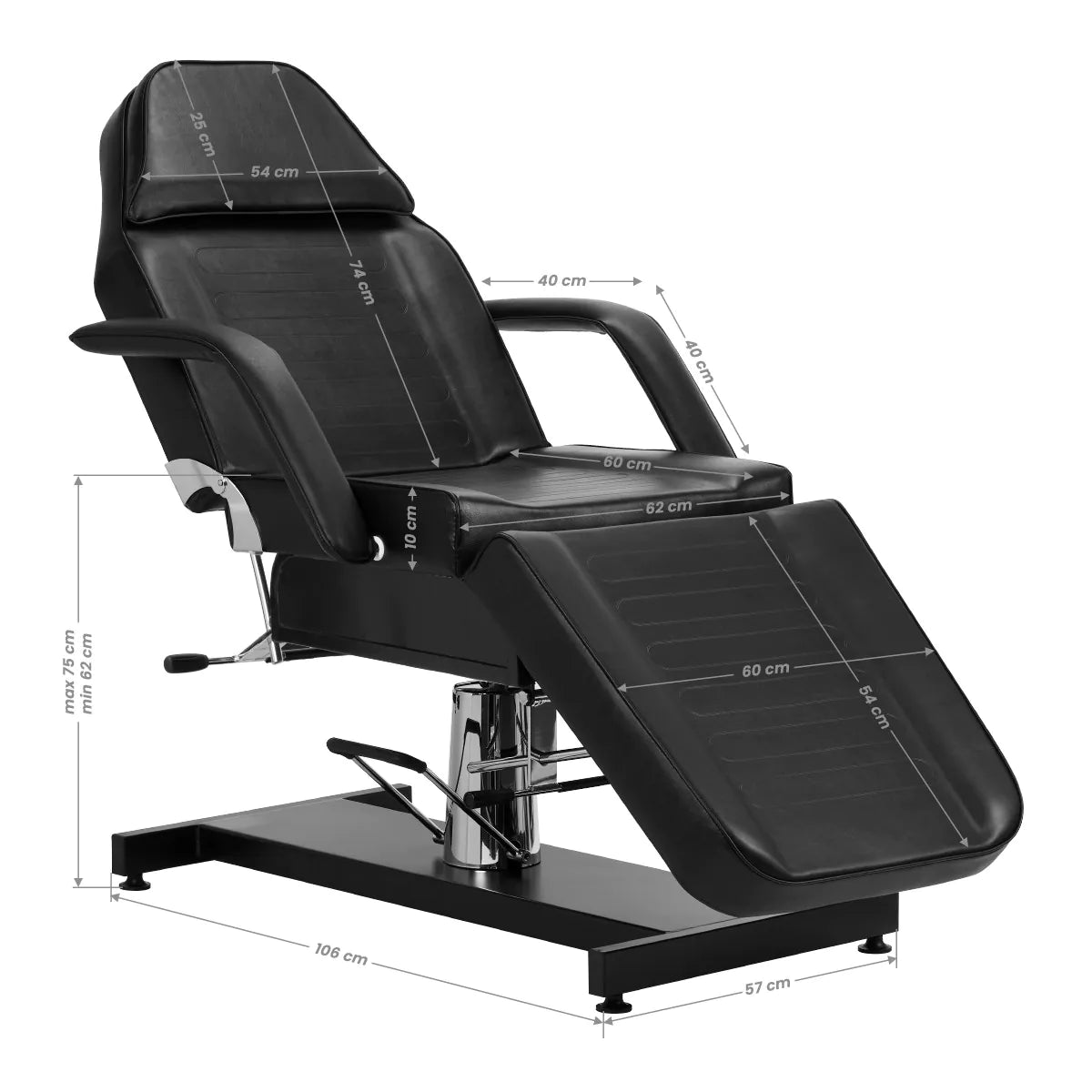 Table d'esthétique rotative hydraulique modèle V2 210
