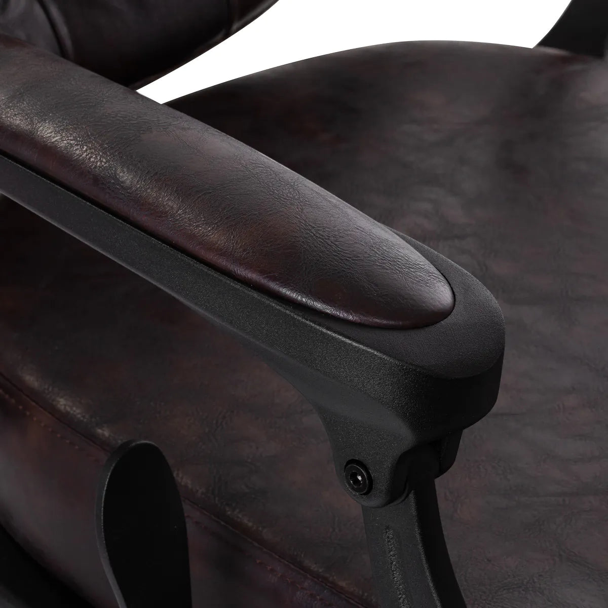 Barber chair Gabbiano President Brown 