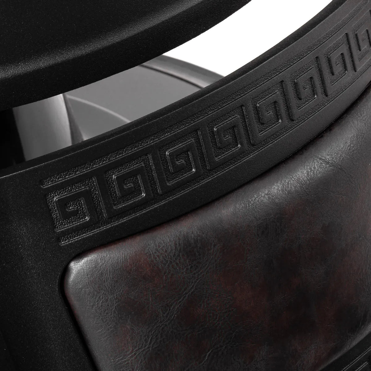 Barber chair Gabbiano President Brown 