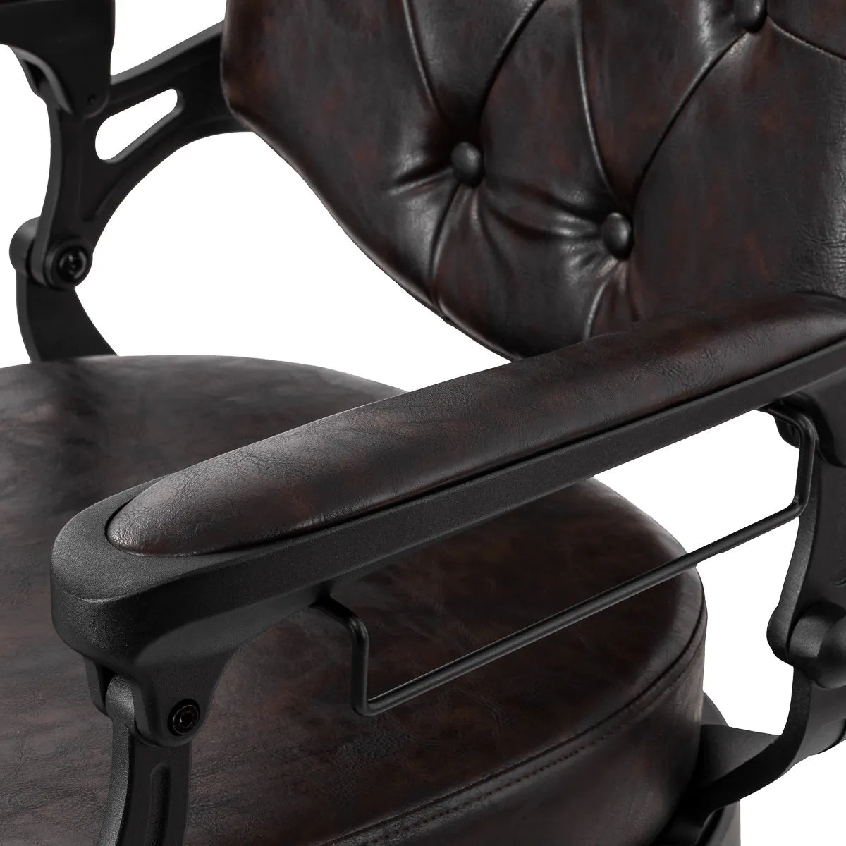Barber chair Gabbiano President Brown 