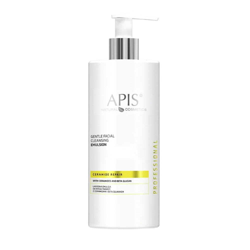 Emulsión Limpiadora Facial Suave con Ceramidas y Beta Glucano Apis Cosmetics 