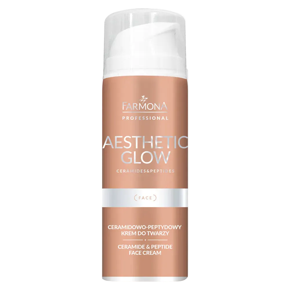 Crema Facial de Ceramidas y Péptidos AESTHETIC GLOW 150 ml – Ilumina y Reafirma