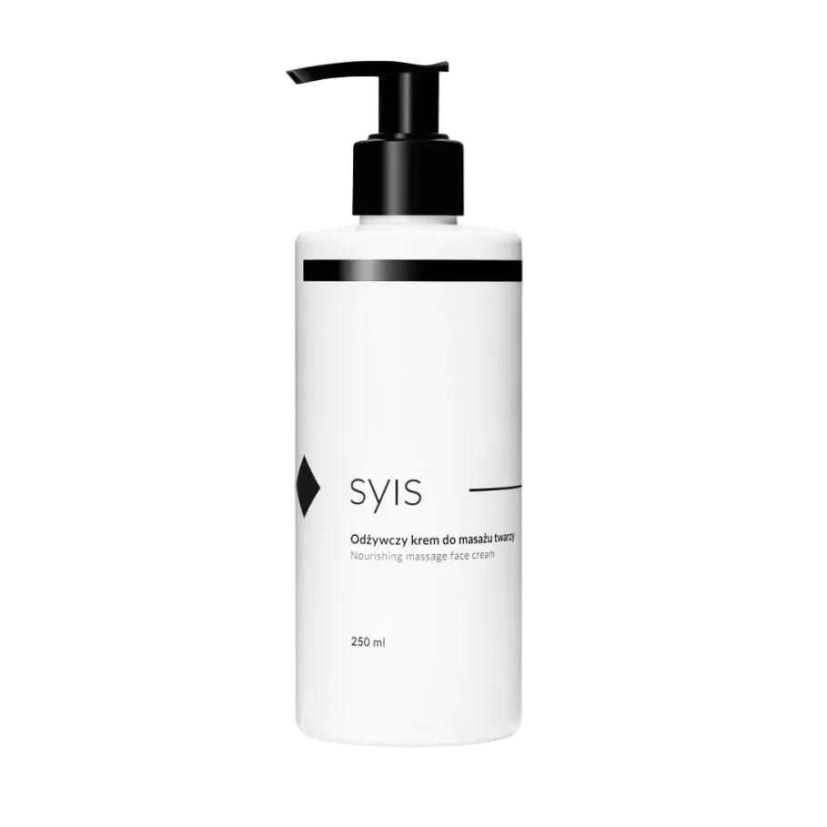 SYIS Professional – Crema Nutritiva de Masaje Facial, 250 ml