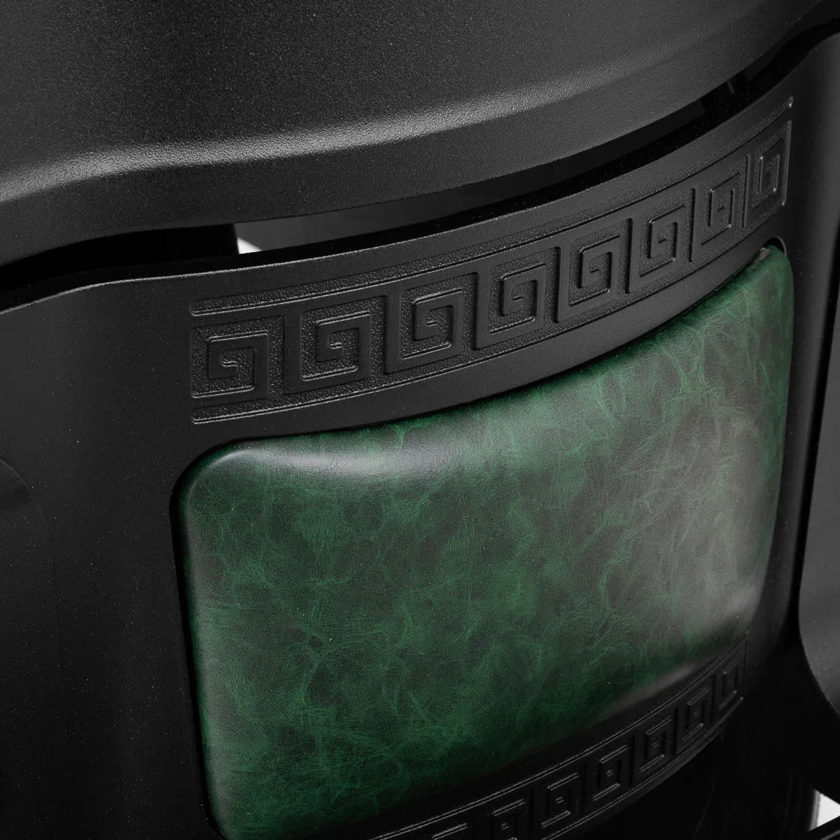 Fauteuil de barbier Gabbiano President vert