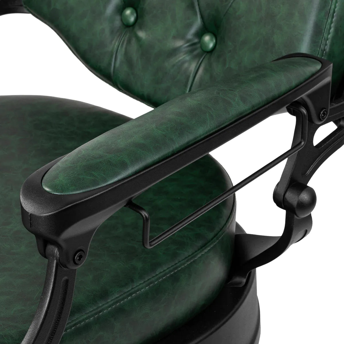Fauteuil de barbier Gabbiano President vert