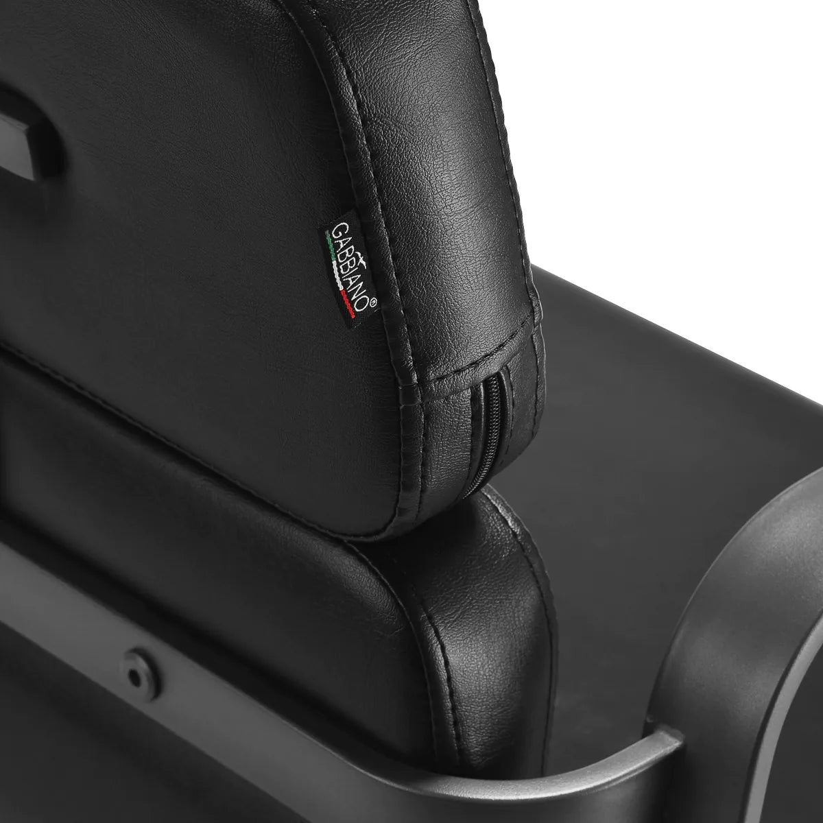 Gabbiano Porto gray black hairdressing chair