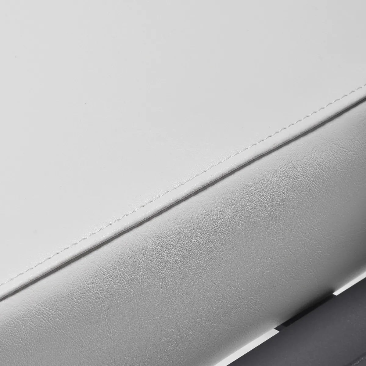 Sillón de peluquería Porto blanco y gris