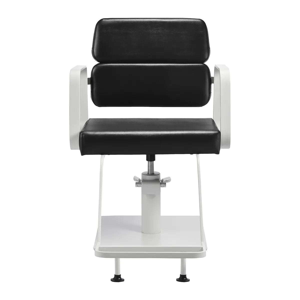 Fauteuil de coiffure Gabbiano Porto blanc noir