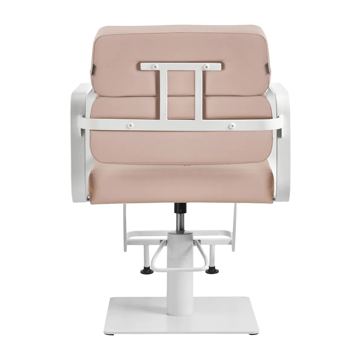 Fauteuil de coiffure Gabbiano Porto blanc beige
