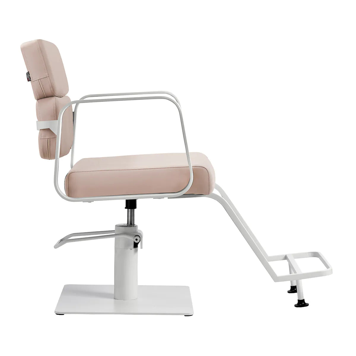 Fauteuil de coiffure Gabbiano Porto blanc beige