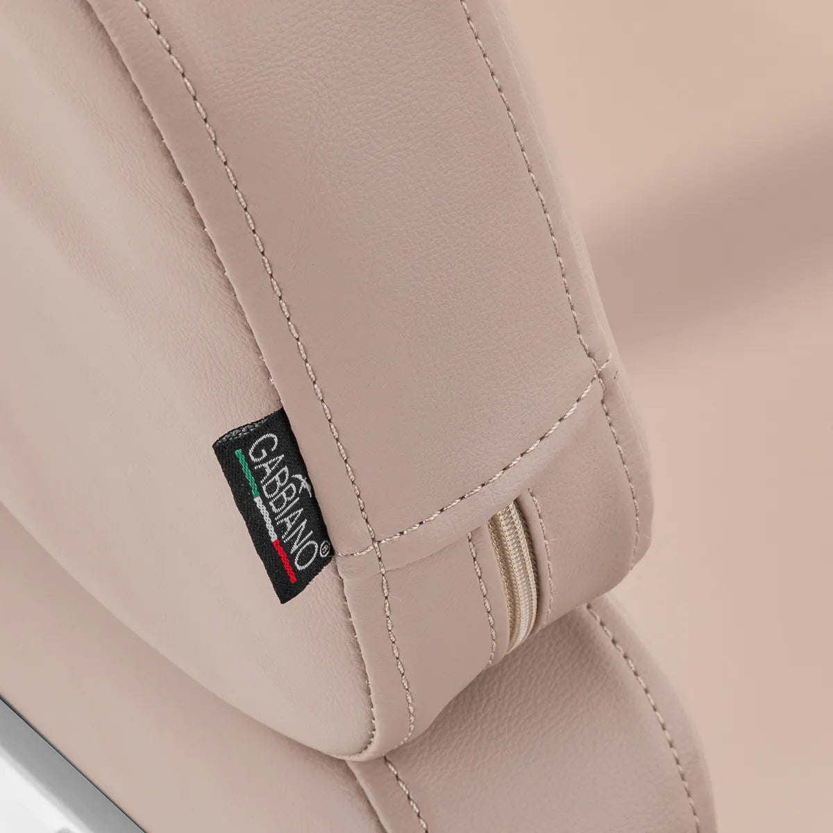 Fauteuil de coiffure Gabbiano Porto blanc beige