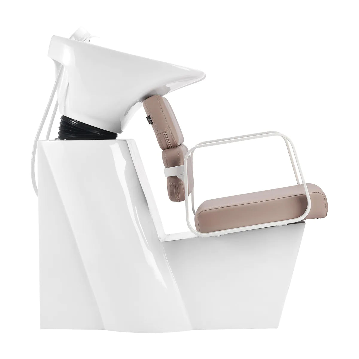 Lavacabezas de peluquería Porto beige y blanco