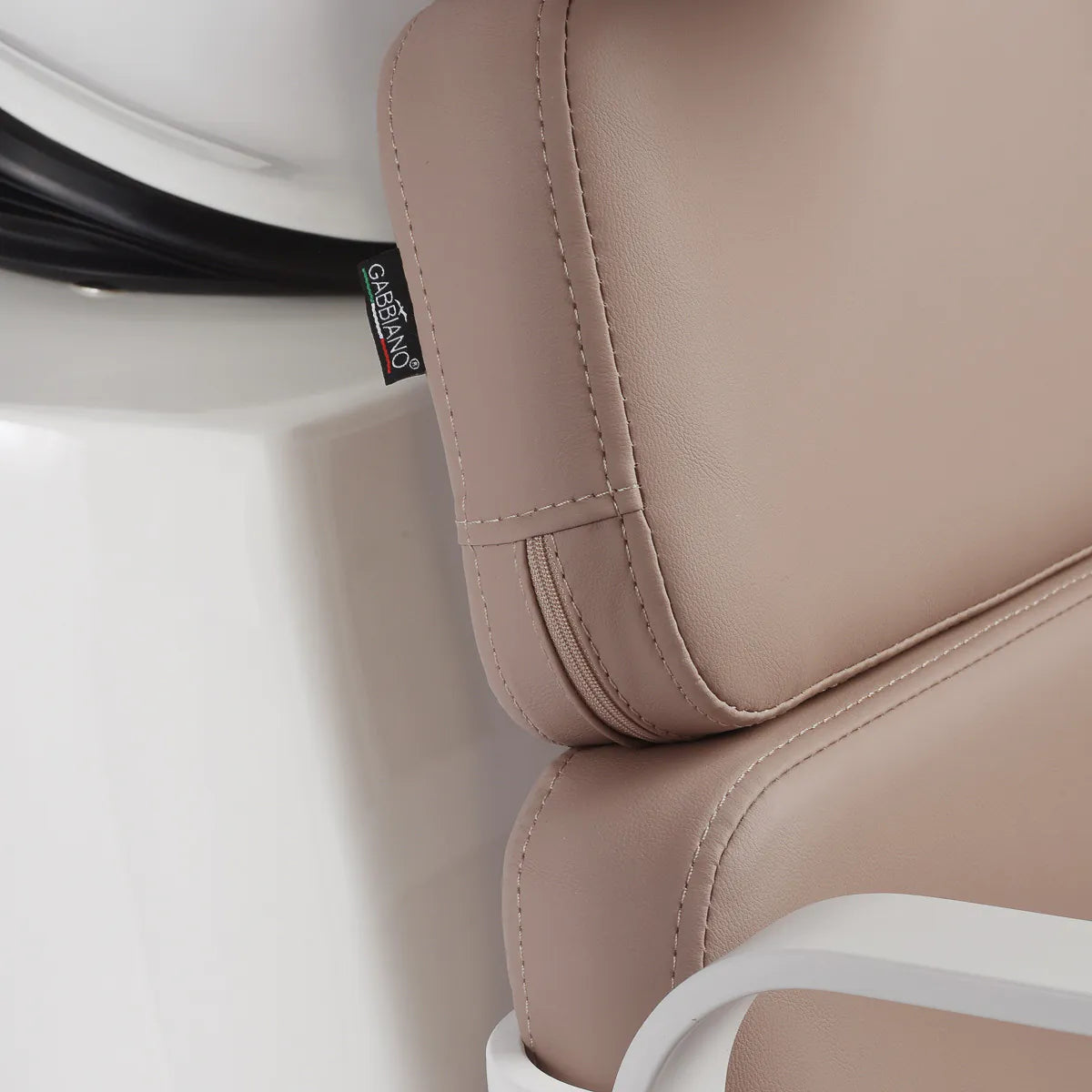 Lavacabezas de peluquería Porto beige y blanco