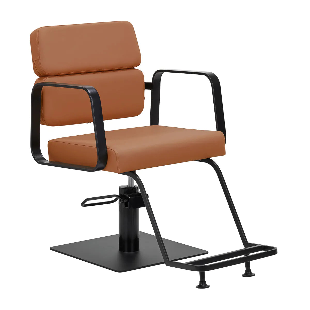 Gabbiano Porto hairdressing chair black orange