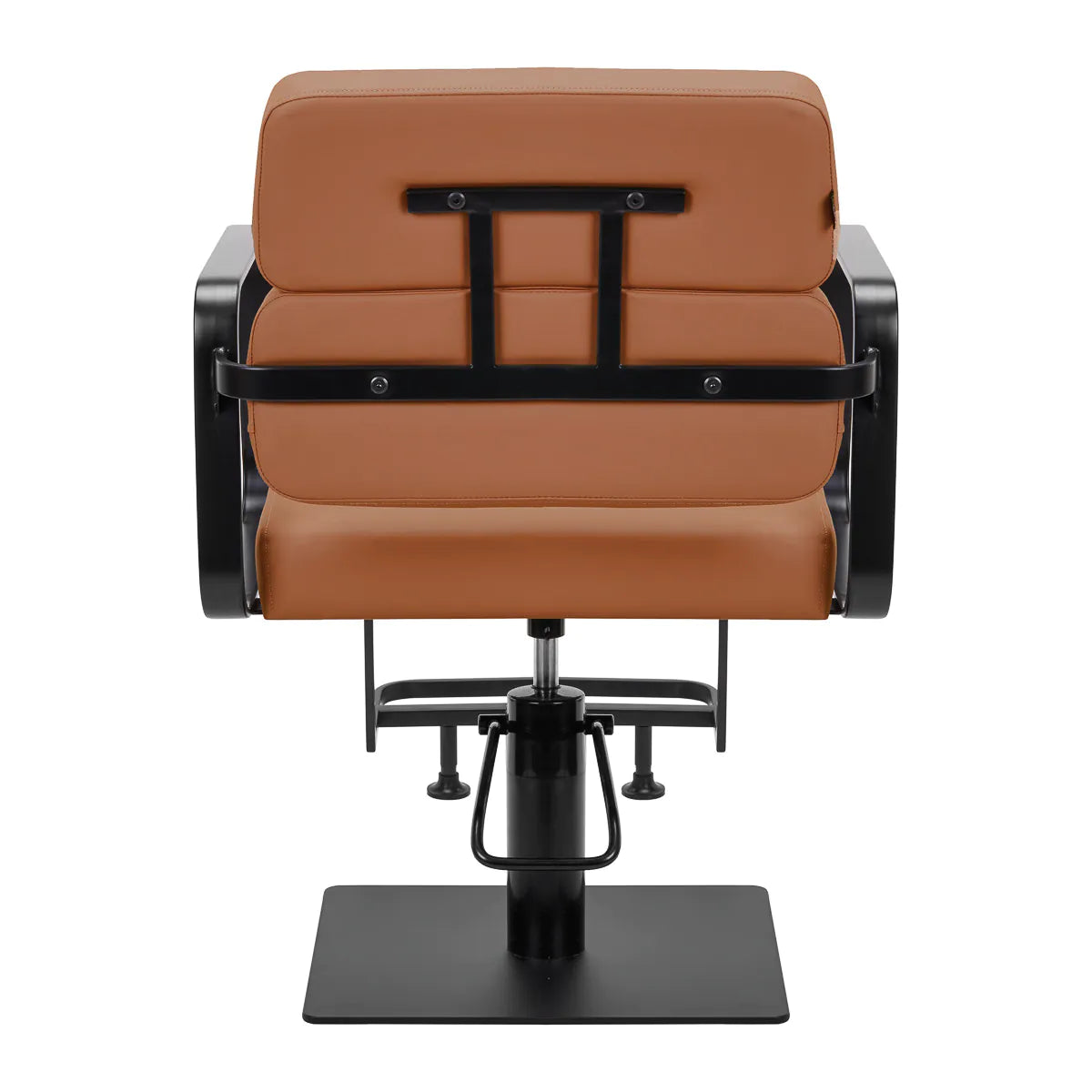 Gabbiano Porto hairdressing chair black orange