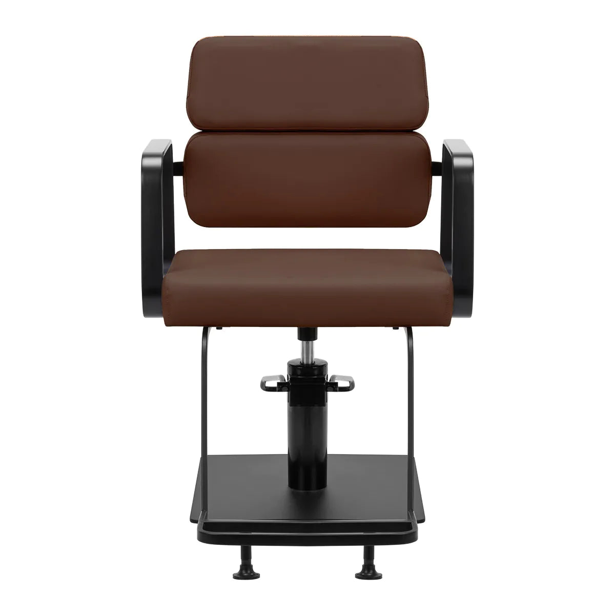 Gabbiano Porto hairdressing chair black chocolate