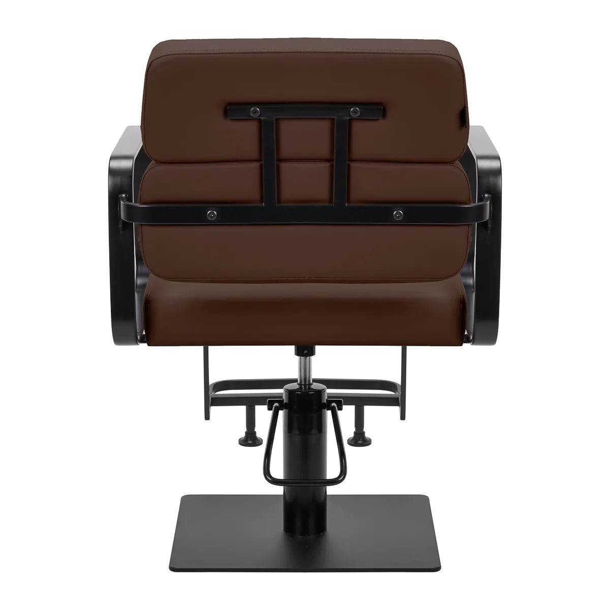 Gabbiano Porto hairdressing chair black chocolate