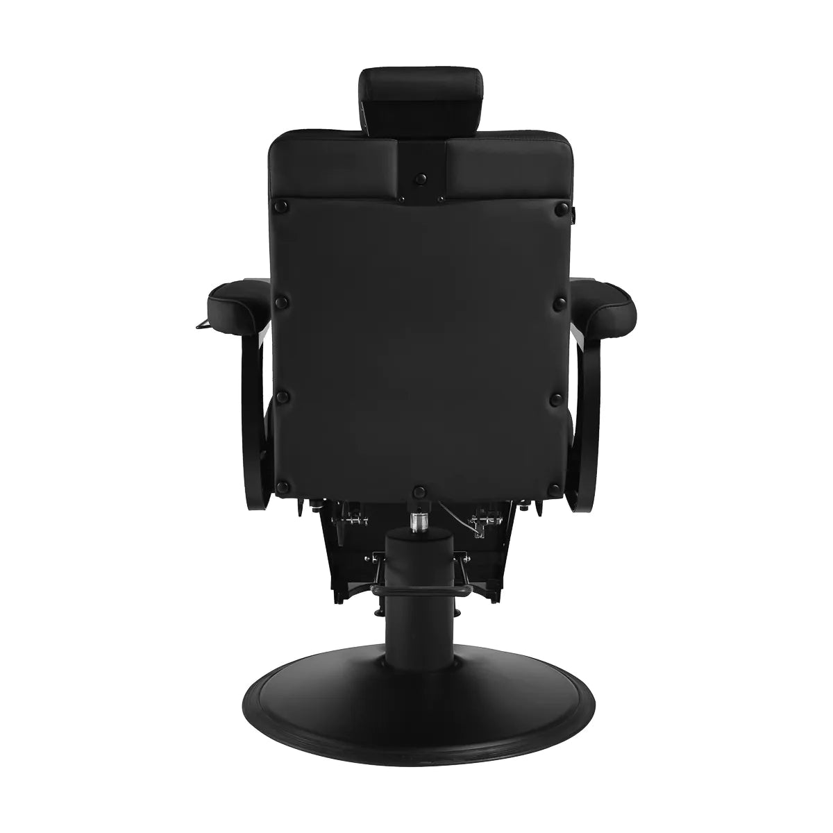 Sillón de barbero profesional Gabbiano Levi negro