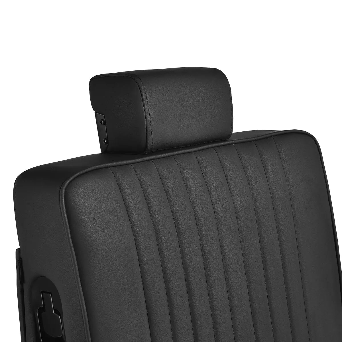 Sillón de barbero profesional Gabbiano Levi negro